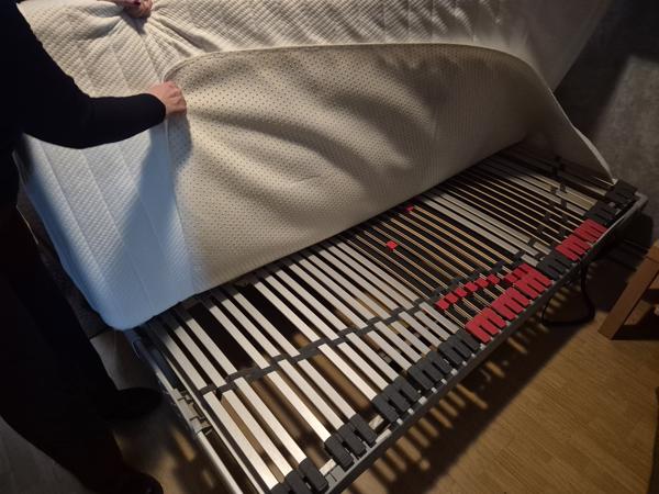 2 persoons bed en 1 persoons bedden