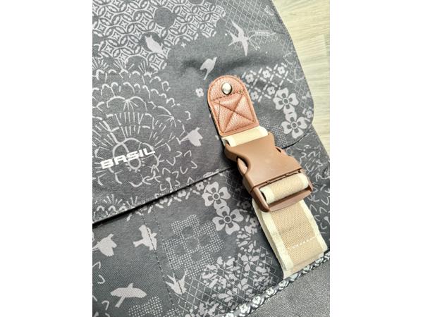 Basil dubbele fietstas voor MIK systeem