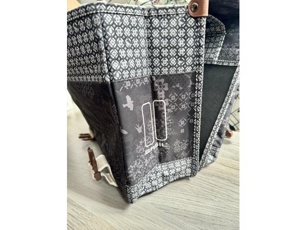 Basil dubbele fietstas voor MIK systeem