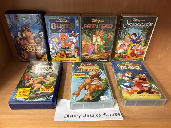 Disney videobanden classics video origineel + Tarzan 2