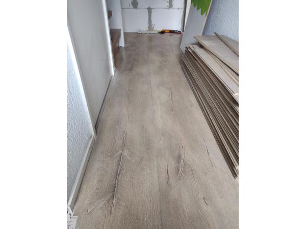 Laminaat extra breed - 11,5m2 hele planken