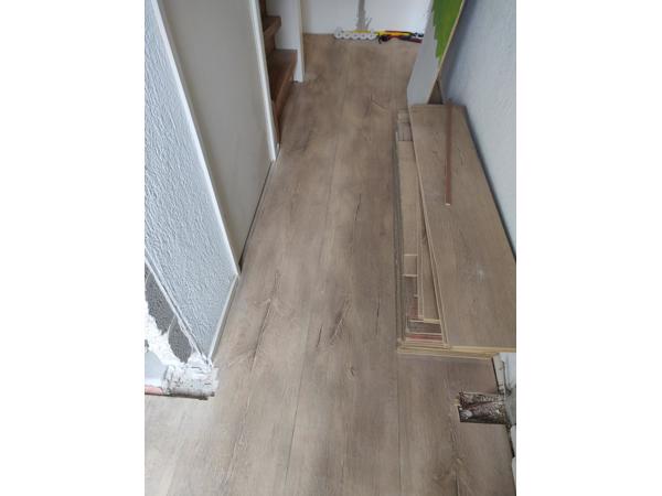 Laminaat extra breed - 11,5m2 hele planken