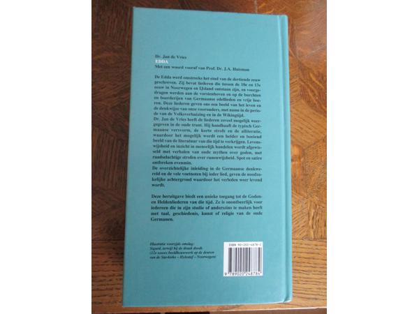 Jan De Vries  -  EDDA  Goden en Heldenliederen