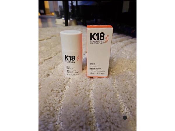 K18 hair repair leave in