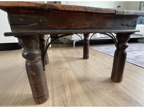 Salontafel - hout - antiek