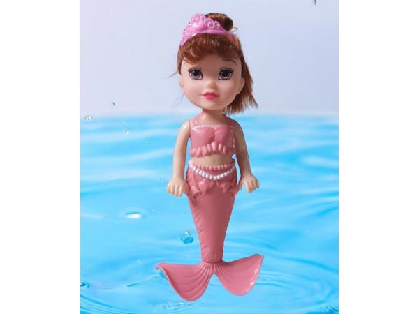 Mermaid zeemeermin pop roze 18cm