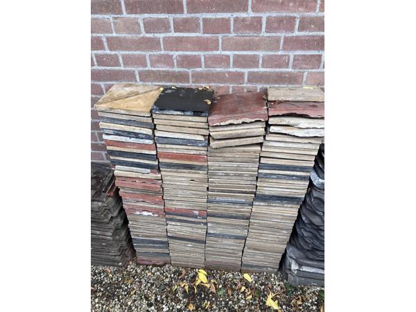 Vintage plavuizen 20x20, 160 stukes