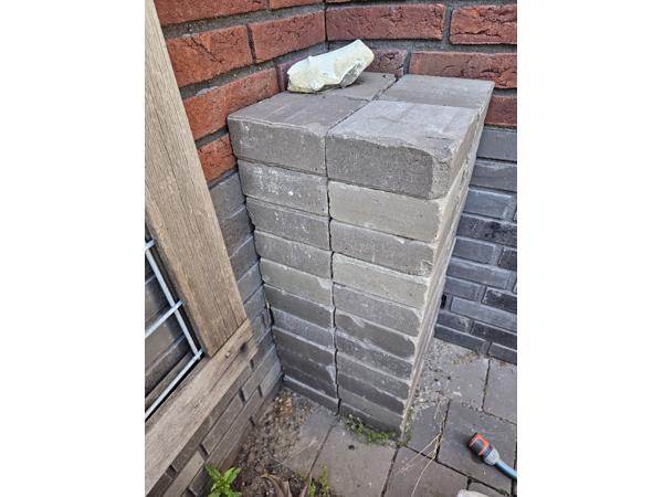 Terras bakstenen 15x15