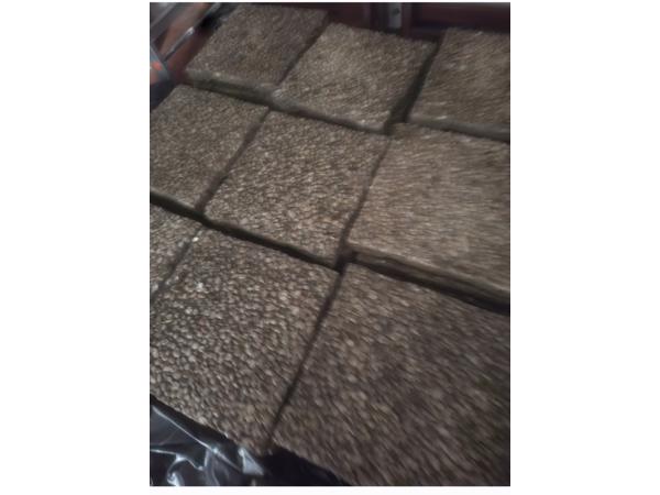 Terrastegels steen 30x30cm 350 stuks
