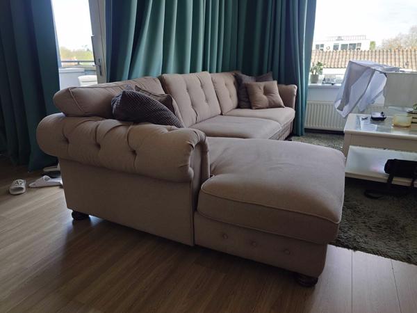 Mooie grote hoekbank