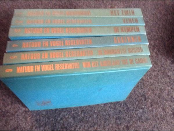 Boeken;Natuur en vogelreservaat 6 stuks,prachtige exemplaren