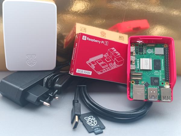 8GB Starters Raspberry Pi 5 Set, Nieuw