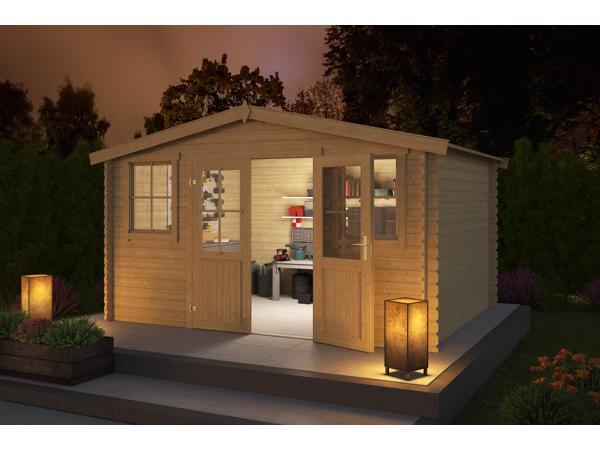 Blokhut Dallas 376x292 Onbehandeld vuren