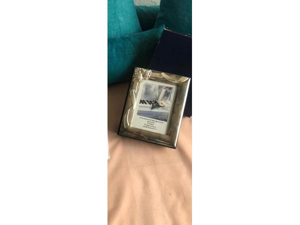 mooi nieuw in doosje mooi zilver foto albumpje