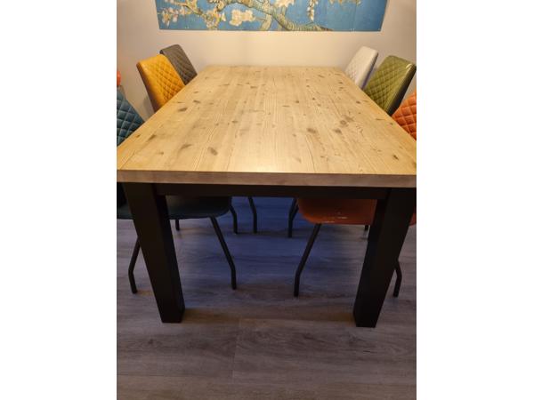 Massief beuken eettafel