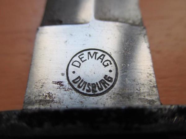 Original Grabendolch Demag Duisburg WOI