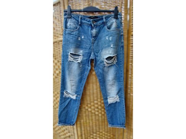 Ripped jeans, maat M/38