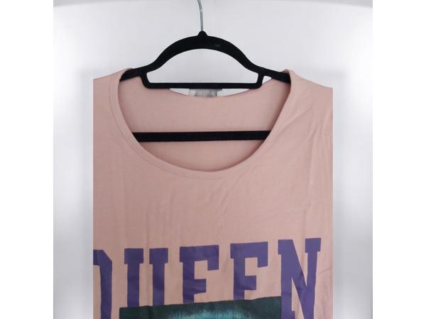 Shirt jurk Queen roze M