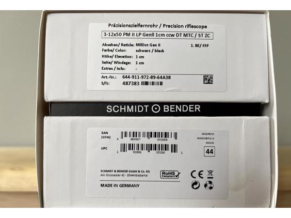 Richtkijker Schmidt Bender PMII 3-12x50
