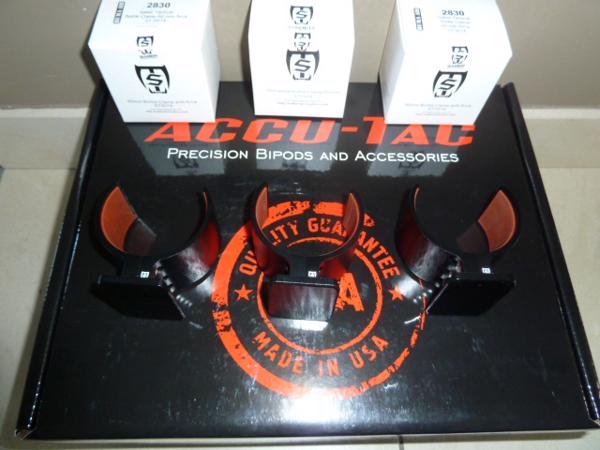 bipod  ACCU-TAC FC-4G2 ARCA SWISS + 3X BOTTLE CLAMP