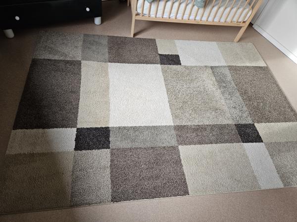 Vloerkleed, bruin-beige tinten