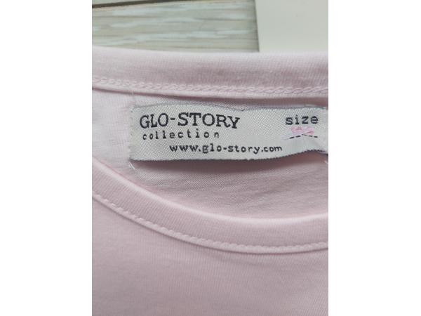 Glo-Story t-shirt snoepmachine roze 104