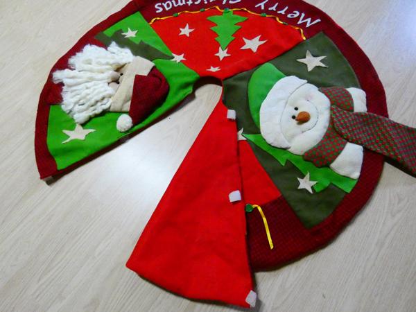 Grappig dik Kerstboom kleed(intratuin