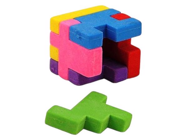 3x gum kubus puzzel 3x3cm