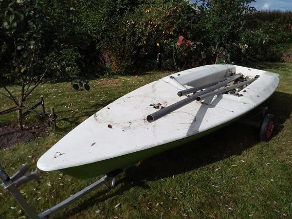 Romp zeilboot X4 (zusterboot laser)