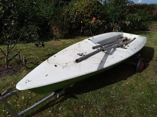 Romp zeilboot X4 (zusterboot laser)