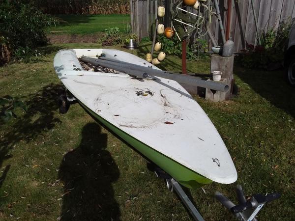 Romp zeilboot X4 (zusterboot laser)