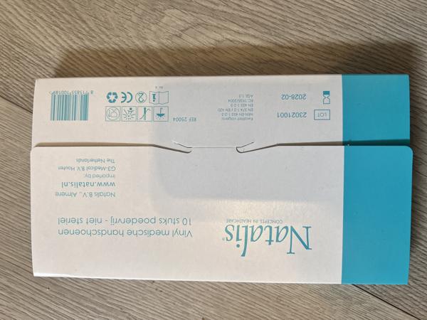 Vinyl medische handschoenen