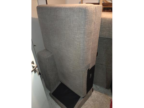 3 persoons bank met chaise lounge rechts
