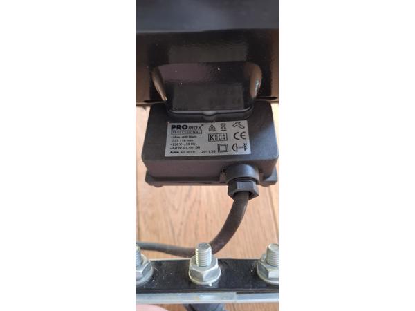 Bouwlamp 400 Watt Promax Professional