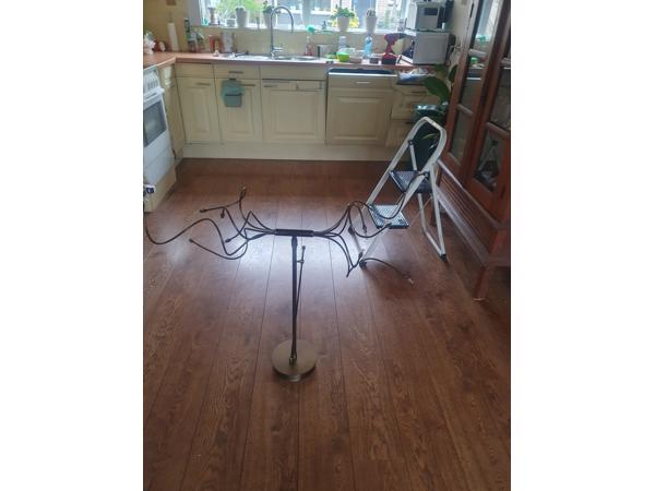 Plafondlamp met 10 ledlampjes