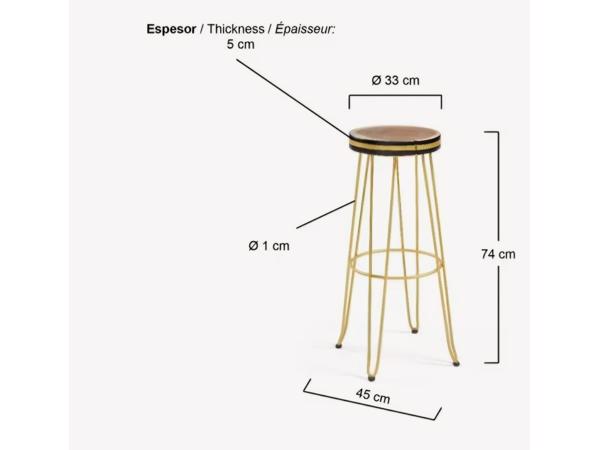 Faye Kruk goud Nieuw