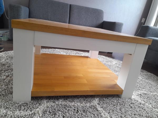 Salontafel 80x80 in gebruikte staat