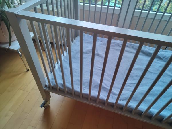 Box meerling, tweeling, eenling hout met boxkleed