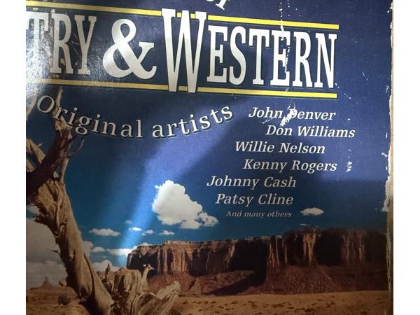 10 Country Western cd’s
