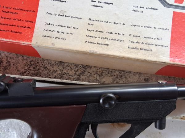 H&amp;#xE4;mmerli Single co2 pistool