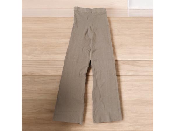 JCL stoffen broek hoge taille taupe one size XS-L