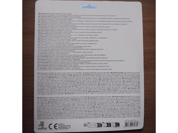 Magnetich teken bord oranje groen klein formaat