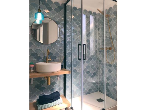 fish scale tegels of mermaid tegels 12x12,5 trend wandtegels