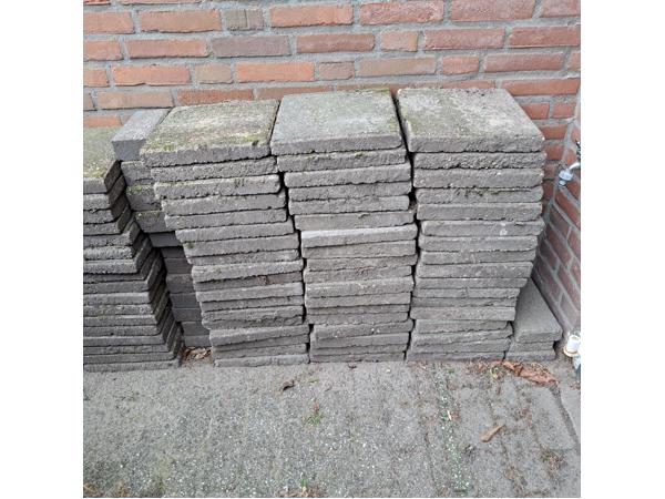 80 st trottoirtegel grijs 30x30x5.