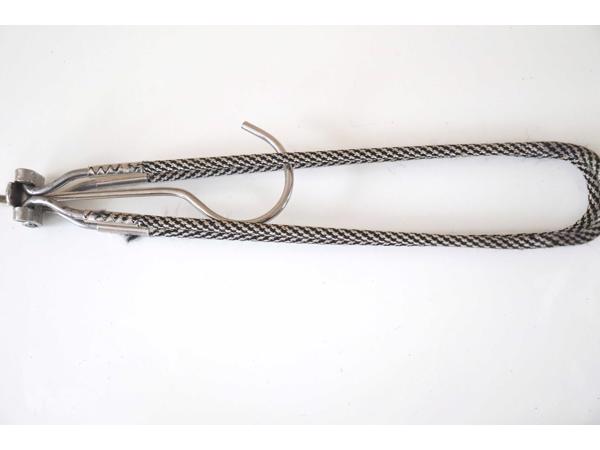 Kledinghangers Opvouwbaar 2 stuks  Kleur(en): zilverkleurig