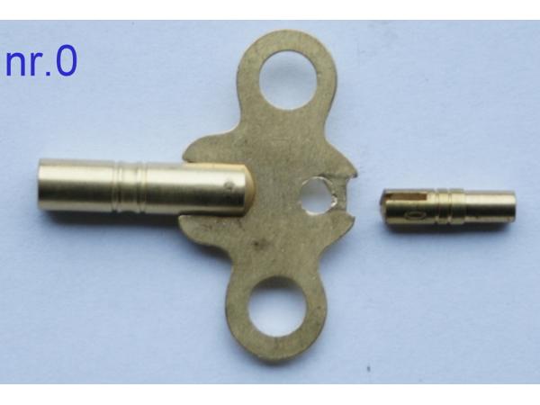 Stersleutels voor klokken € 6,00