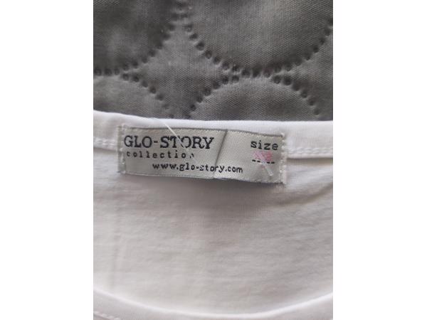 Glo-Story cupcakes t-shirt geel 122