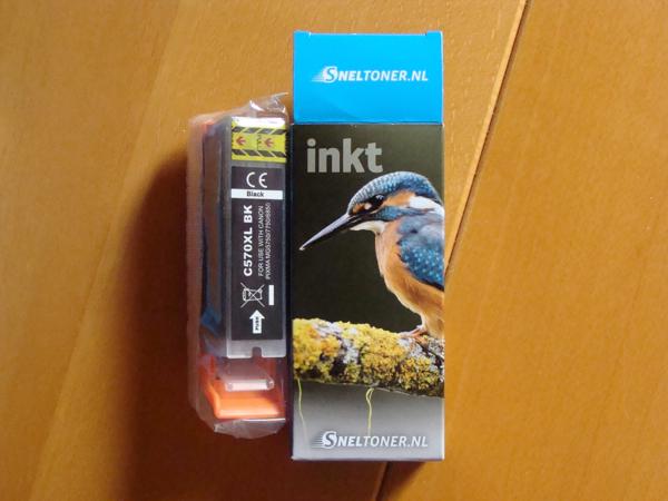 inkt voor Canon Pixma printer