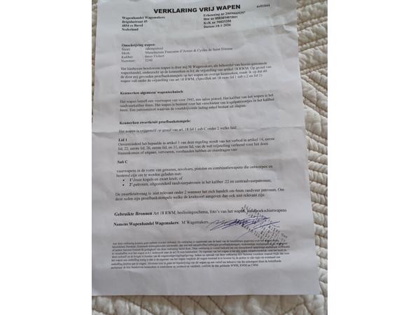 2x salonpistool vrijgesteld