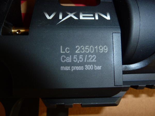 PCP VIXEN LONG .22 in nieuwe staat.